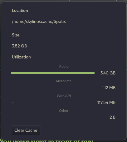 Full caching support